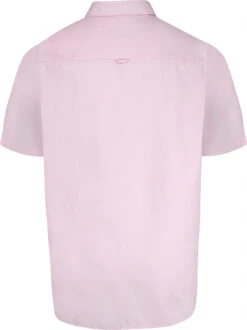 Duke D555 James Basic Oxford Short Sleeve Shirt - Pink