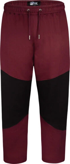 Uptheir Pulse Angled Panel Joggers - Burgundy -Famous Menswear Store tumbnail a302e865 d2cc 4013 a909 29a6e9af5e3e 1