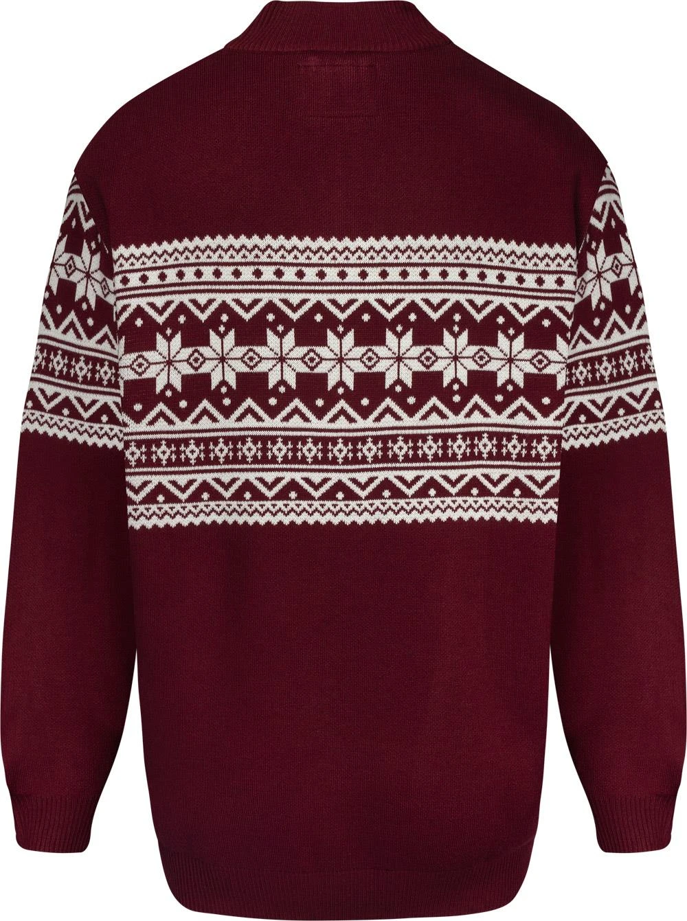Uptheir Dasher Half Knit Jumper - Cabernet 3 Uptheir Dasher Half Knit Jumper - Cabernet