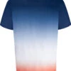 Uptheir Vibe One Fade Effect Crew Neck T-Shirt - Navy Red -Famous Menswear Store tumbnail a596578b 64bb 4981 8c50 31320faa298a