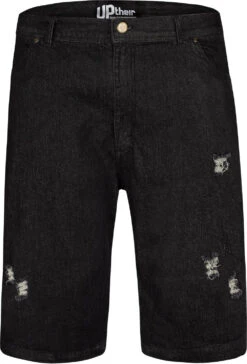 Uptheir Bucky TALL Distressed Classic Denim Shorts - Black -Famous Menswear Store tumbnail a5d124e7 d11c 43ae 9810 70e692fc7840