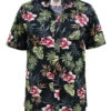 Duke D555 Wilton TALL Hawaii Print Short Sleeve Shirt - Black -Famous Menswear Store tumbnail a7b02a4b 3271 4510 a2a1 e771bc3d76f8
