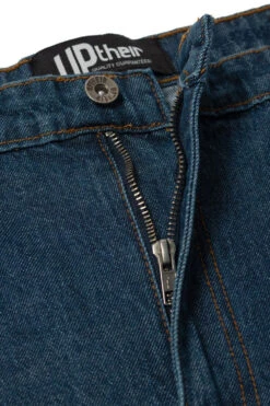 Uptheir Powerful Elasticated Waistband Jeans - Mid Wash -Famous Menswear Store tumbnail aafbfd43 4d48 42df 9a76 09fd02aae45d 1