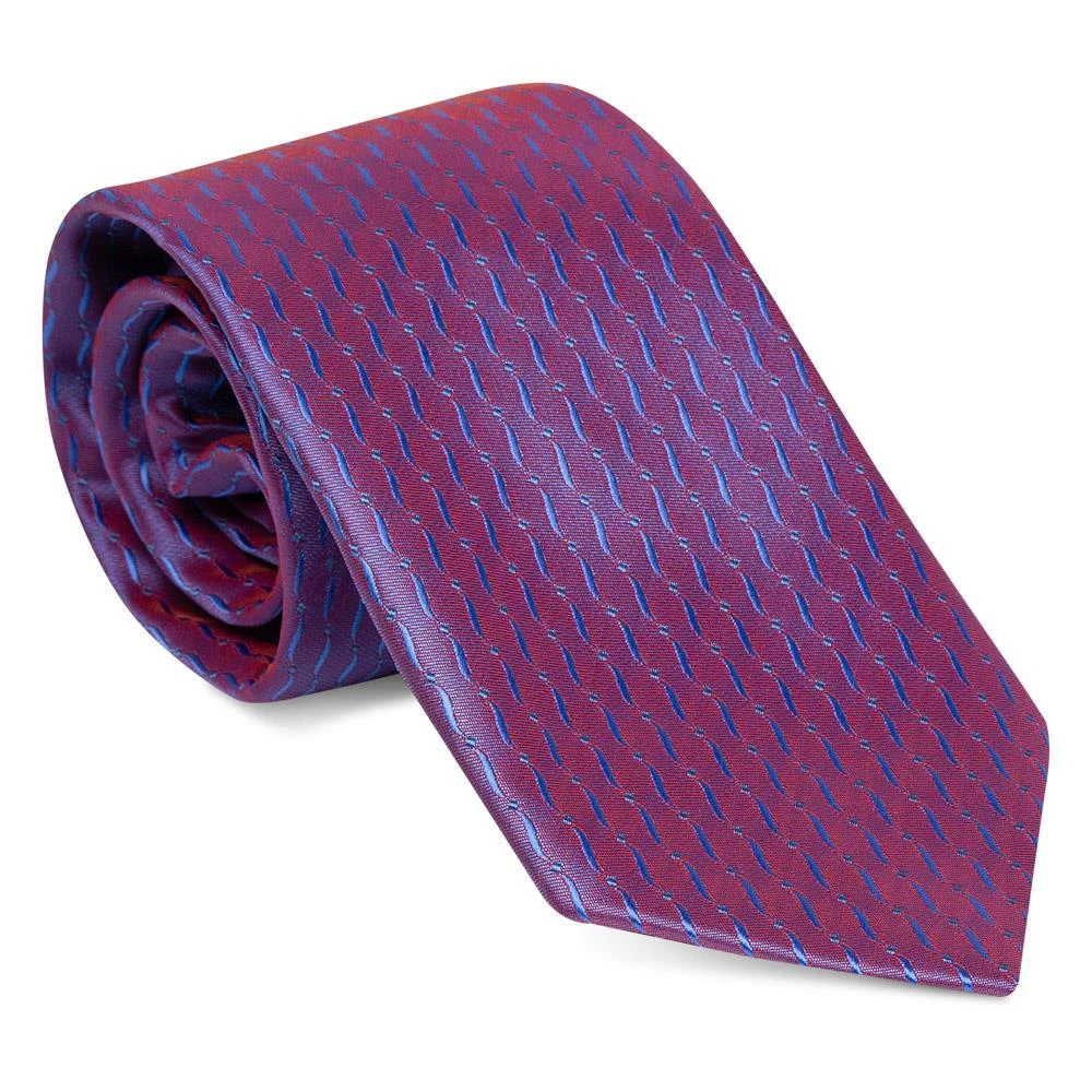 Uptheir All Over Solid Colour Extra Long NeckTie - Purple 4 Uptheir All Over Solid Colour Extra Long NeckTie - Purple - Image 2