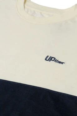 Uptheir Cube Crew Neck Colour Block T-Shirt - Off White -Famous Menswear Store tumbnail ac9e9ab4 18a3 46d9 911a 2a459a6bb4ab