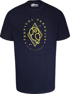 Uptheir Jackie One Logo Print Crew Neck T-Shirt - Navy -Famous Menswear Store tumbnail add57680 6988 48cc 9ab5 b1a557bba3ab