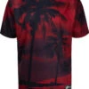 Uptheir Leo All Over Print T-Shirt - Red