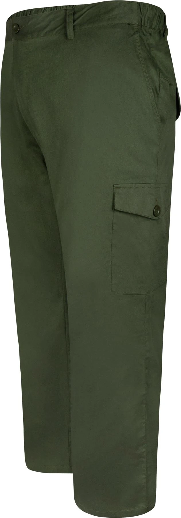 Uptheir Mali Elasticated Waist Cargo Pants - Jungle Green 3 Uptheir Mali Elasticated Waist Cargo Pants - Jungle Green