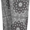 Uptheir Cracker Bandana Print Joggers - Grey
