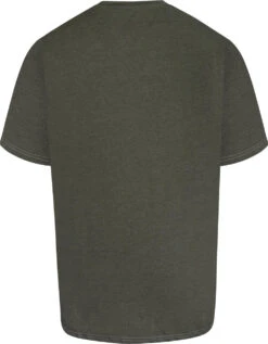 Kam Tokyo Camouflage Print T-Shirt - Khaki Marl