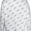 Uptheir Cloud Nine Script Logo Track Top - White