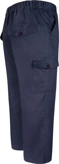 Uptheir Mali Elasticated Waist Cargo Pants - Ink Blue -Famous Menswear Store tumbnail b09c6a22 f3d1 417d 85cb 4fb9a079c023