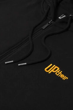 Uptheir Outlaw Classic Matched Hooded Gilet - Black -Famous Menswear Store tumbnail b489c315 e814 48f5 be28 9757798d2be8