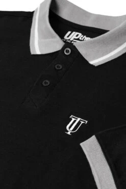 Uptheir Added TALL Tipped Contrast Collar Polo Shirt -Black 9 Uptheir Added TALL Tipped Contrast Collar Polo Shirt -Black -Famous Menswear Store tumbnail b4c00fd5 e34c 44bf 8364 b928678e3e67