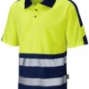 Leo Watersmeet Coolviz Polo Shirt - Yellow Navy -Famous Menswear Store tumbnail b6464fc6 f991 49f4 a16b 0c878ab57f2b
