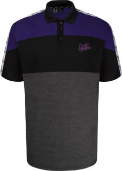 Uptheir Rumour Has It Polo With Branded Taping - Grey