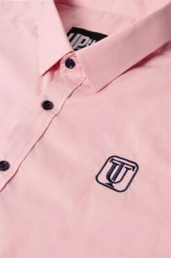 Uptheir Zao Formal Short Sleeve Shirt - Light Pink 8 Uptheir Zao Formal Short Sleeve Shirt - Light Pink -Famous Menswear Store tumbnail b758ae45 ecc1 4d6e 8399 b7530ded8746