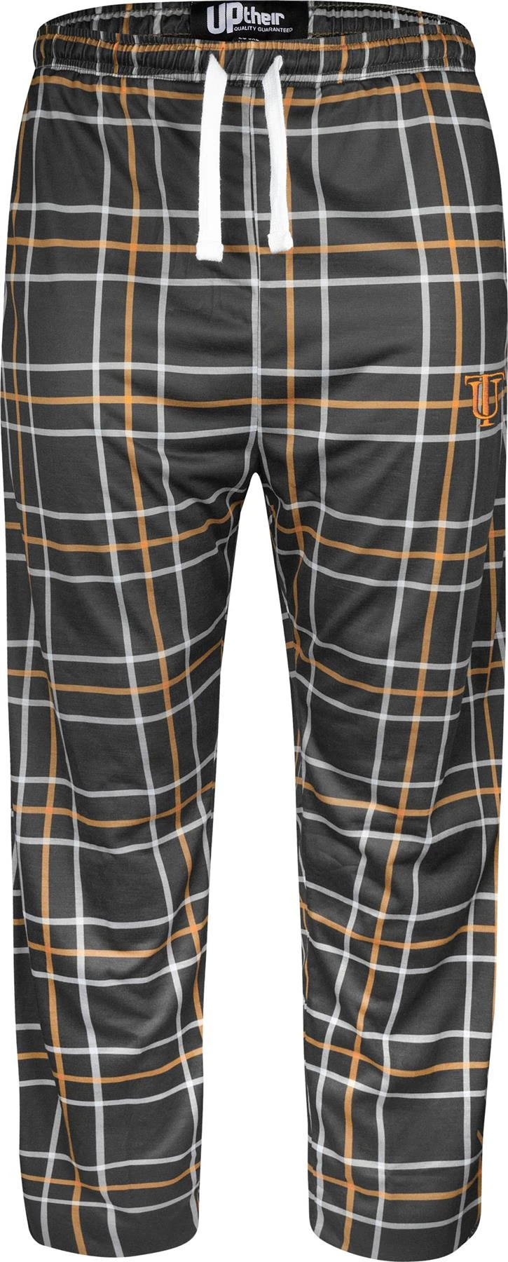 Uptheir Mountain Check Pattern Pyjama Set - Black Carbon 5 Uptheir Mountain Check Pattern Pyjama Set - Black Carbon - Image 3