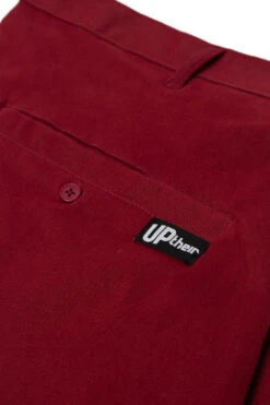 Uptheir Edwards Stretch Chino Trouser - Burgundy -Famous Menswear Store tumbnail bcb6fe66 c8c4 4027 b4bf 353d7a690c33 1