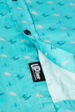 Uptheir Buxton Surfer Dude SS Print Shirt - Blue 11 Uptheir Buxton Surfer Dude SS Print Shirt - Blue -Famous Menswear Store tumbnail bceed3a2 226a 4156 9637 fead1c783759