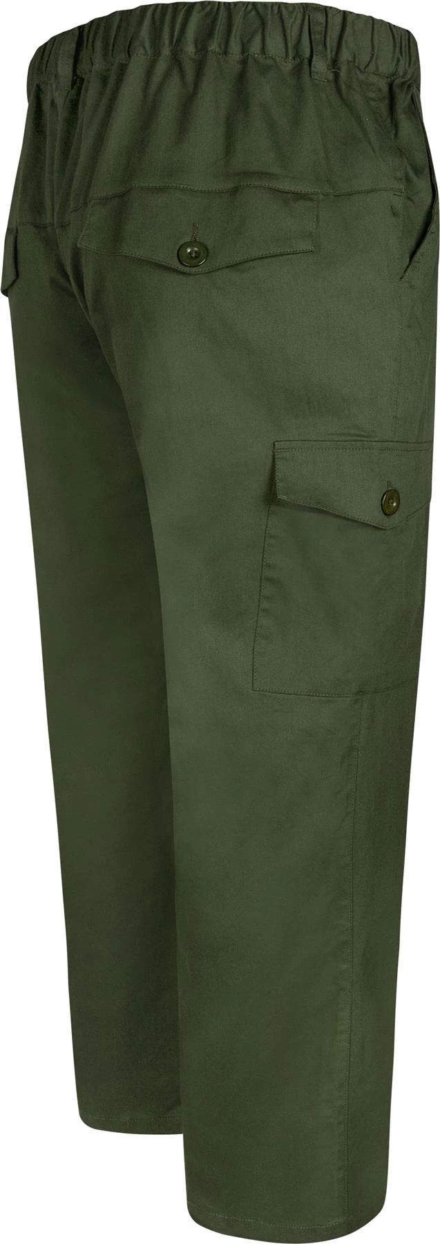 Uptheir Mali Elasticated Waist Cargo Pants - Jungle Green 5 Uptheir Mali Elasticated Waist Cargo Pants - Jungle Green - Image 3