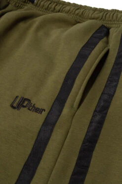 Uptheir Roar Side Stripe Joggers - Olive -Famous Menswear Store tumbnail bea23498 74f8 4f3d 89ec 2b4155e55f95