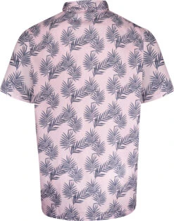 Uptheir Enfield Leaf Print SS Shirt - Pink -Famous Menswear Store tumbnail c09e5f05 0872 4ab9 a3b9 7566b8bc21f3