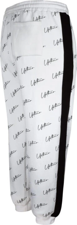 Uptheir Cloud Nine Script Joggers - White