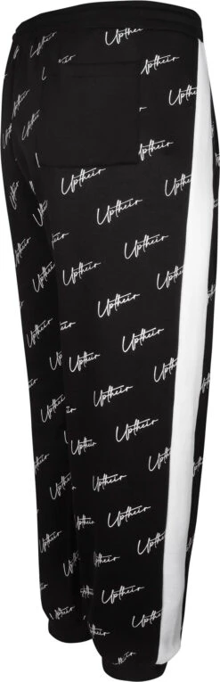 Uptheir Cloud Nine Script Joggers - Black