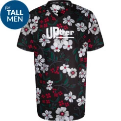 Uptheir Pollen TALL Floral V-Neck T-Shirt - Black 7 Uptheir Pollen TALL Floral V-Neck T-Shirt - Black -Famous Menswear Store tumbnail c2f2cb9e 0c0f 427d 906d 45b432f6da24