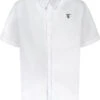 Uptheir Harvard Classic Short Sleeve Shirt - White