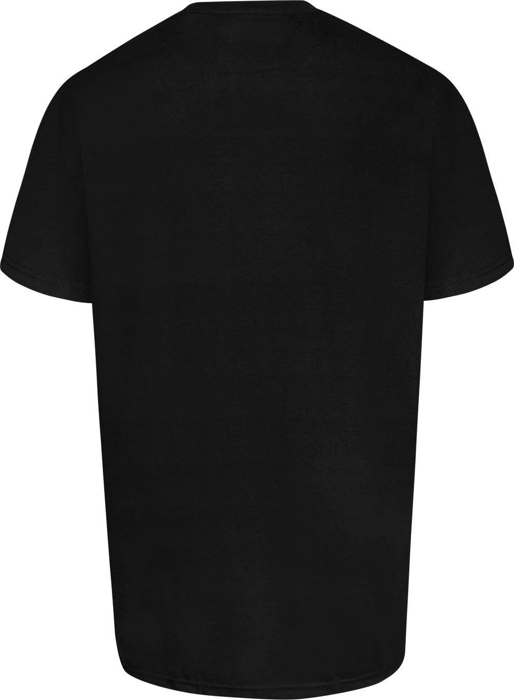 Uptheir Flok Logo Print Crew Neck T-Shirt - Black 3 Uptheir Flok Logo Print Crew Neck T-Shirt - Black