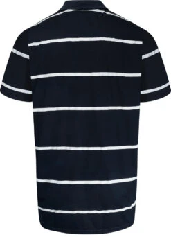 Uptheir Fennel TALL Fine Striped Polo Shirt - Navy -Famous Menswear Store tumbnail c6a632b8 329e 463d b1bc fc4980473db9