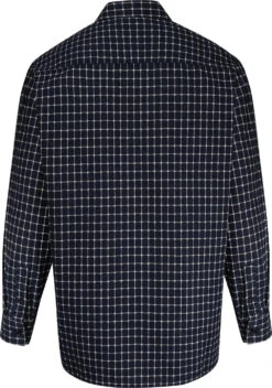 Uptheir Qin All Over Check Long Sleeve Shirt - Grey Navy 10 Uptheir Qin All Over Check Long Sleeve Shirt - Grey Navy -Famous Menswear Store tumbnail c8174797 8893 498b b7a5 a4fcfb2fa503