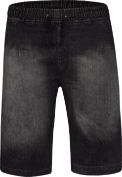 Uptheir Thrand TALL Elasticated Waist Denim Shorts - Black -Famous Menswear Store tumbnail c88e74db e29e 426f b42c b0060f47a115