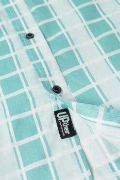 Uptheir Tarpourley SS Pocket Checked Shirt - Green 11 Uptheir Tarpourley SS Pocket Checked Shirt - Green -Famous Menswear Store tumbnail c963e3d8 b65d 4f75 b0d0 2ef3dfa84ae0