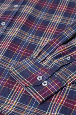 Espionage Long Sleeve Checked Shirt - Navy/Multi 9 Espionage Long Sleeve Checked Shirt - Navy/Multi -Famous Menswear Store tumbnail c97e2242 0968 400d a06f 56c13b0b4f27