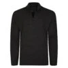 Kam Twisted Pique 1/4 Zip Sweatshirt - Charcoal -Famous Menswear Store tumbnail cc38e54c 0ffb 4245 9c54 cc645993a52c