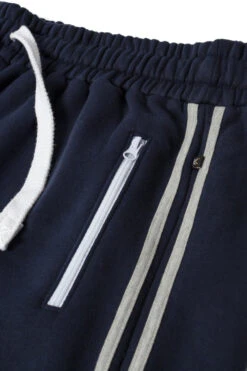 Kam Open Hem Striped Joggers - Navy 7 Kam Open Hem Striped Joggers - Navy -Famous Menswear Store tumbnail ce0f4240 96a5 4bc8 8df8 c4f32cb0536b 1