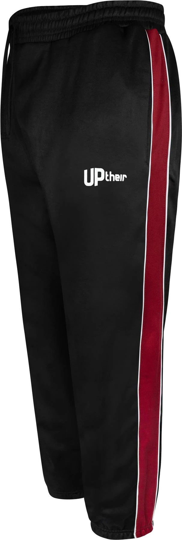 Uptheir Balmoral Side Panel Joggers - Black Cabernet 4 Uptheir Balmoral Side Panel Joggers - Black Cabernet - Image 2