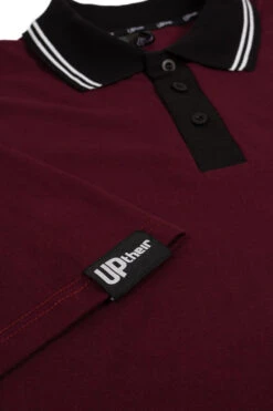 Uptheir Yankee Twin Tipped Polo - Burgundy 7 Uptheir Yankee Twin Tipped Polo - Burgundy -Famous Menswear Store tumbnail d07f5c65 baa0 4697 ab31 84cfb809fe23