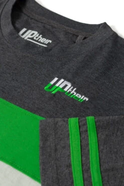 Uptheir Cece R Cut And Sew Coloured Logo T-Shirt - Grey 7 Uptheir Cece R Cut And Sew Coloured Logo T-Shirt - Grey -Famous Menswear Store tumbnail d08387af 0bd5 473b 87f2 bdffd0e92764