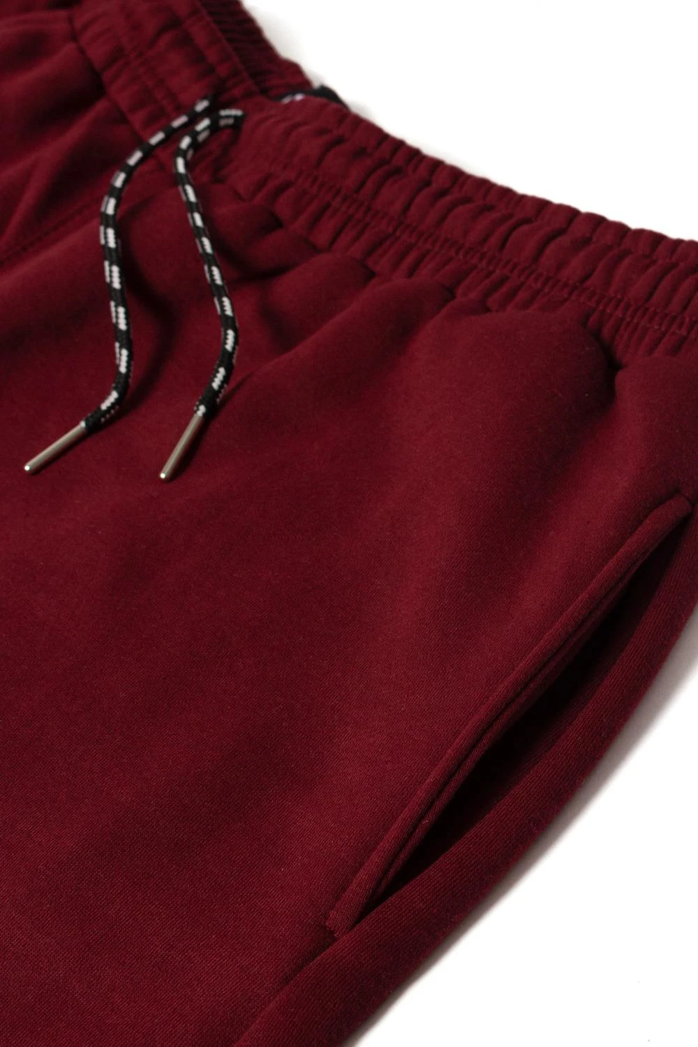 Uptheir Baltic Contrast Colour Print Joggers - Cabernet 5 Uptheir Baltic Contrast Colour Print Joggers - Cabernet - Image 3