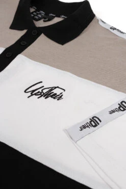 Uptheir Rumour Has It Polo With Branded Taping - Black 7 Uptheir Rumour Has It Polo With Branded Taping - Black -Famous Menswear Store tumbnail d1fa408a 1a99 4863 a4dc d5e33e03f31d