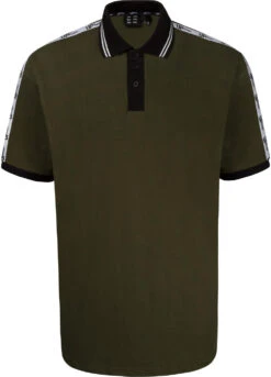 Uptheir Rapid Fire Classic Tape Polo - Olive