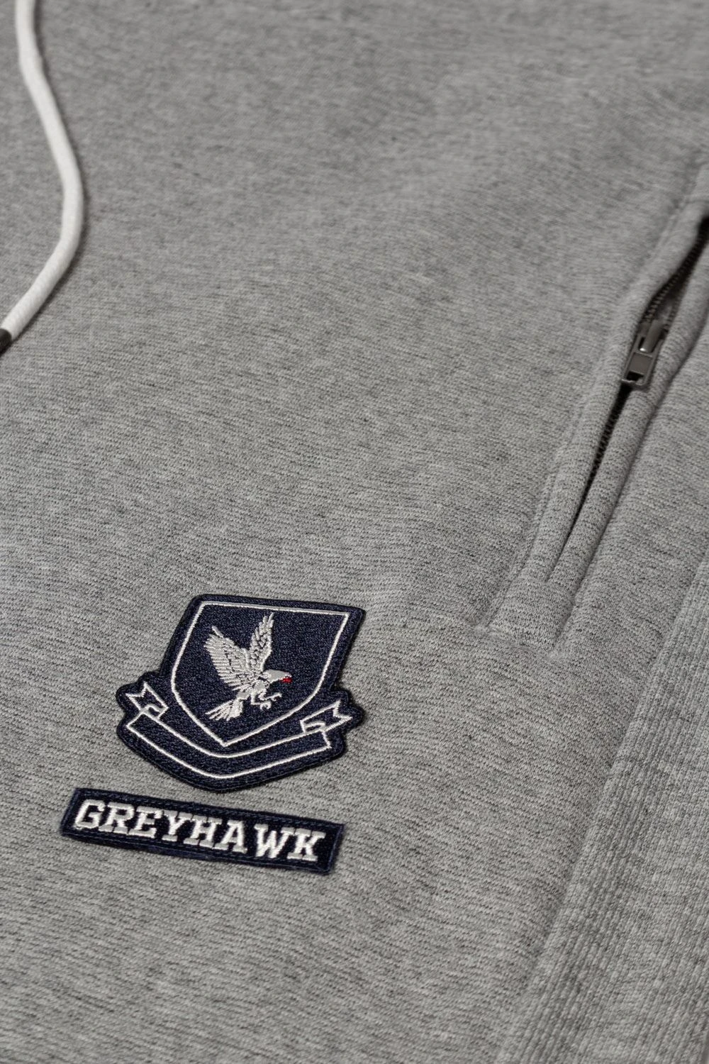 Grey Hawk Fleece Lined Cuffed Joggers - Grey 5 Grey Hawk Fleece Lined Cuffed Joggers - Grey - Image 3