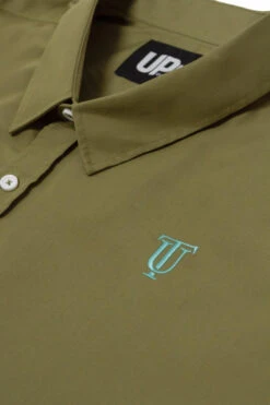 Uptheir Harvard Classic Short Sleeve Shirt - Olive Branch -Famous Menswear Store tumbnail d894efec baac 48c6 b383 140f5519791a