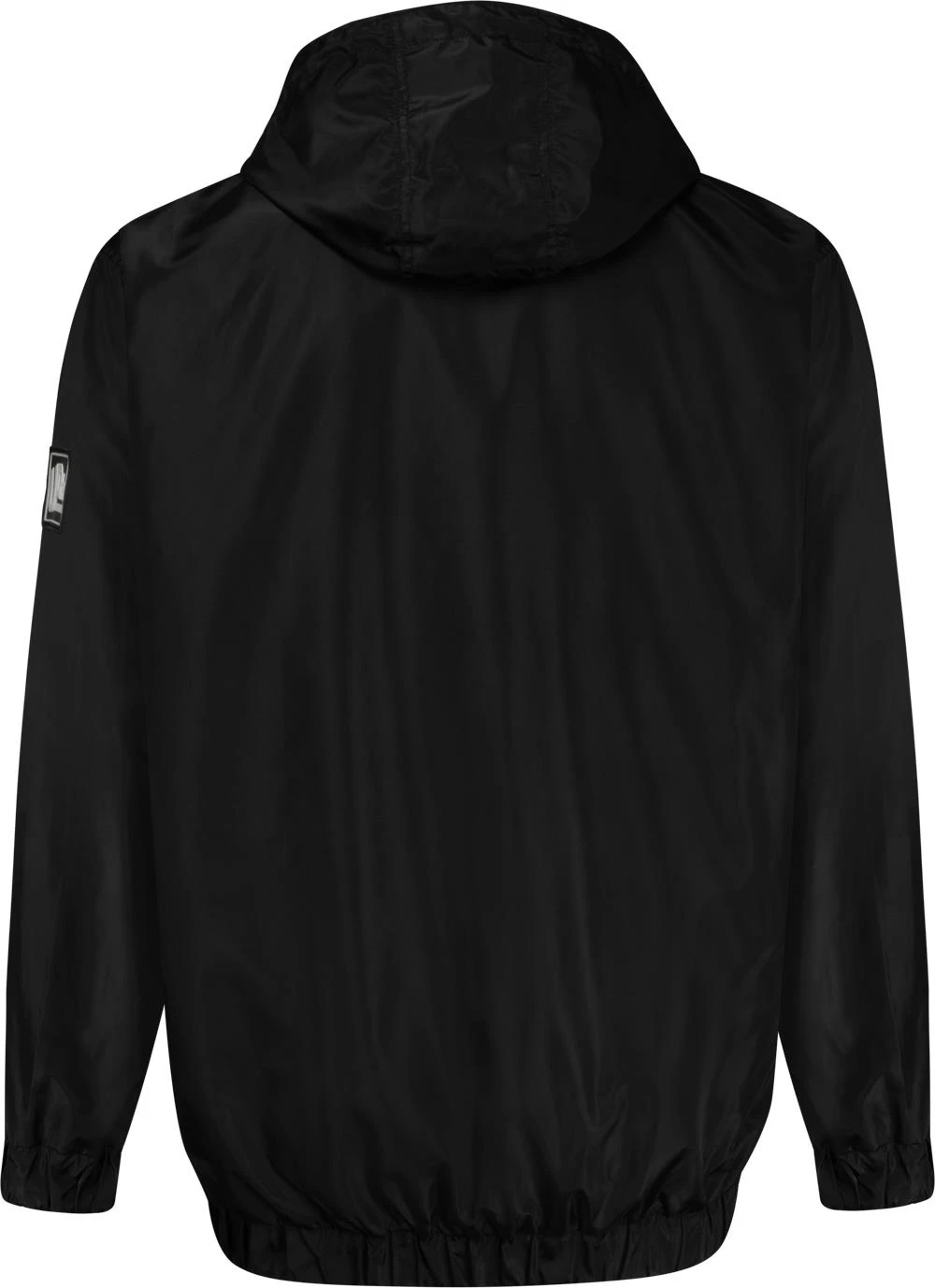 Uptheir Fade Away Zip Through Lightweight Jacket - Black 3 Uptheir Fade Away Zip Through Lightweight Jacket - Black