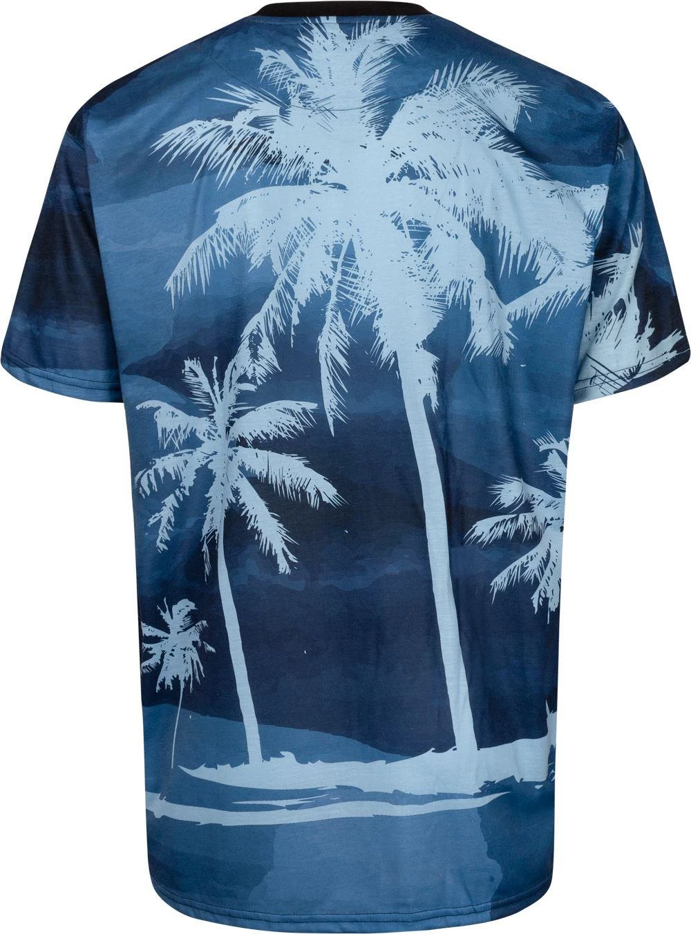 Uptheir Leo All Over Print T-Shirt - Blue 4 Uptheir Leo All Over Print T-Shirt - Blue - Image 2