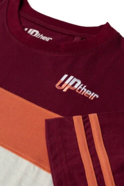 Uptheir Cece R Cut And Sew Coloured Logo T-Shirt - Brown -Famous Menswear Store tumbnail da3bf38f 7886 4281 9d83 83855eca1ce0